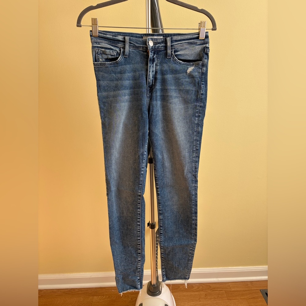 Classic Distressed Blue Women's Jeans